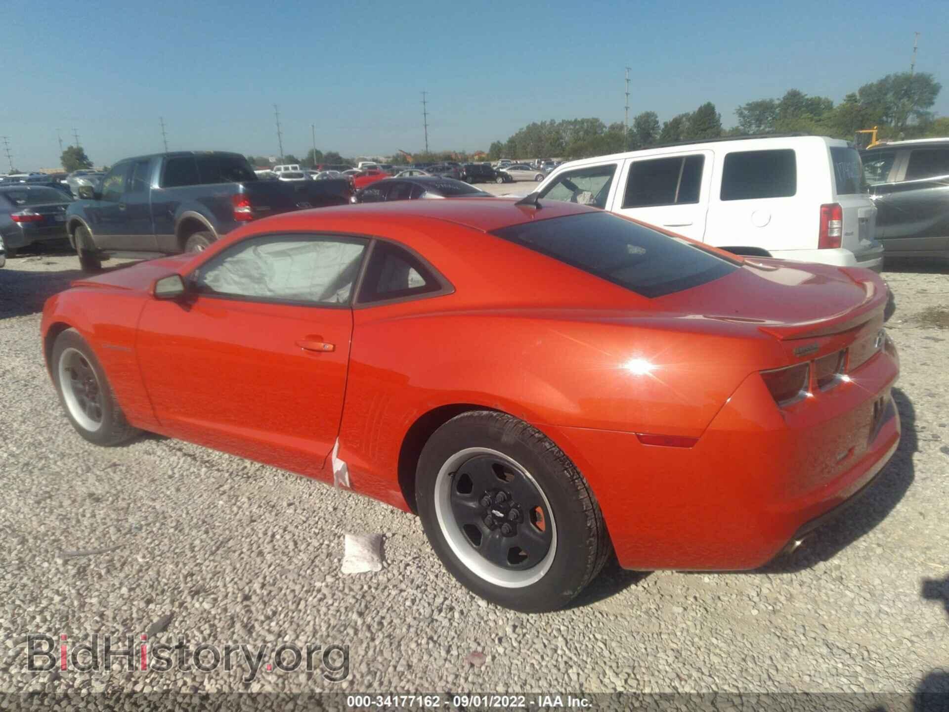 2013 CHEVROLET CAMARO - VIN: 2G1FA1E30D9122555 - Фото 3