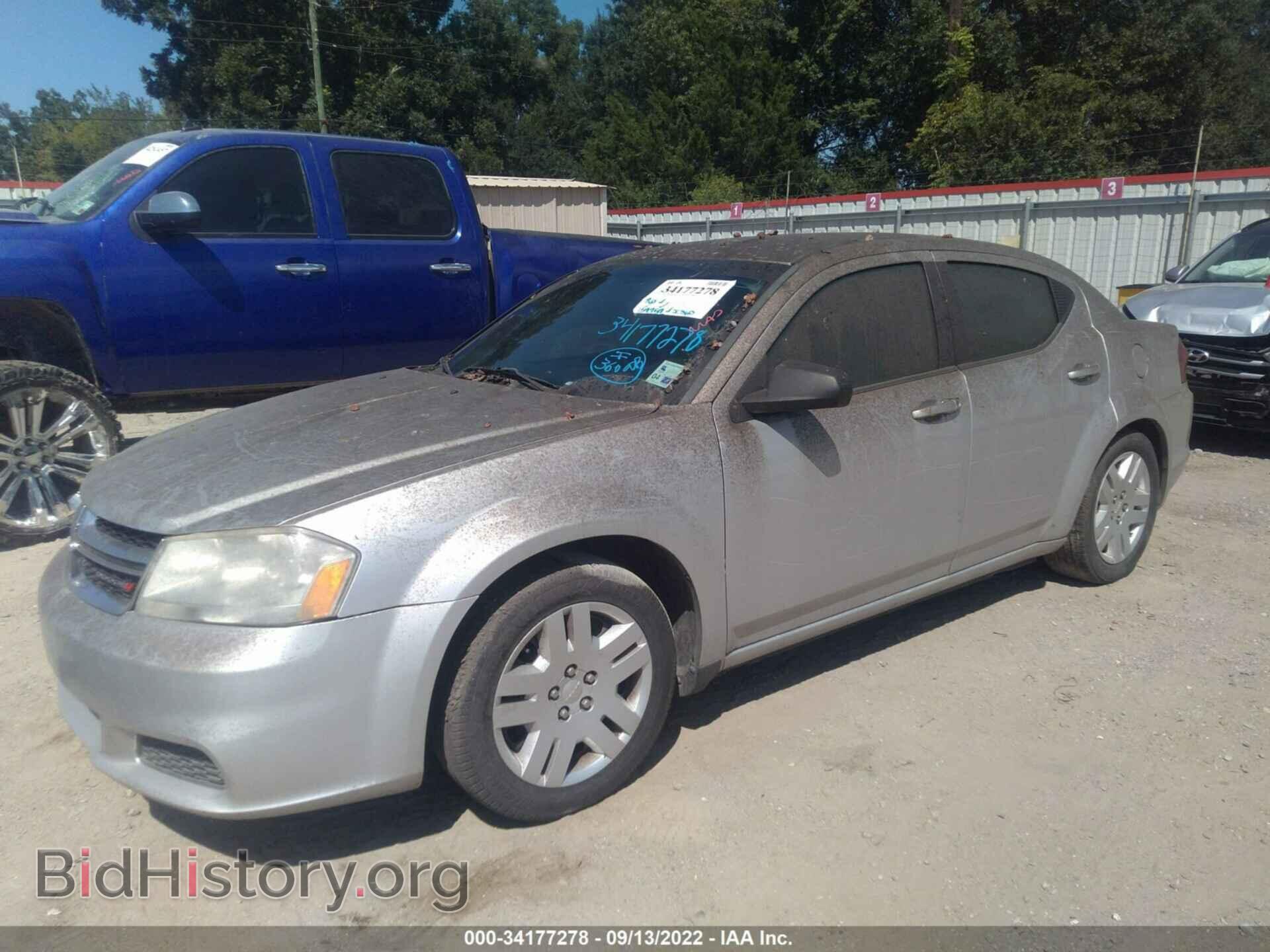 2012 DODGE AVENGER - VIN: 1C3CDZAB7CN227686 - Фото 2