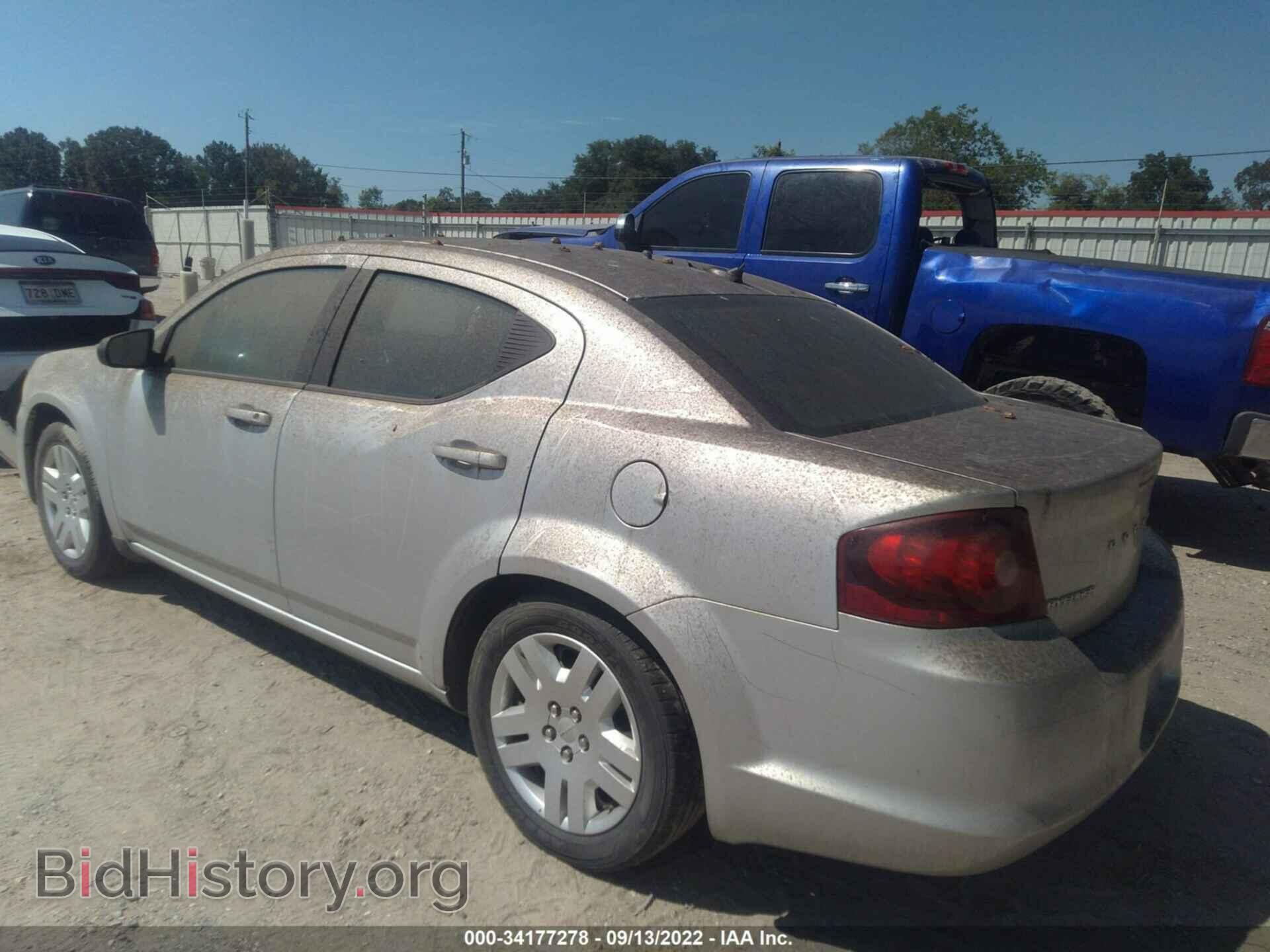 2012 DODGE AVENGER - VIN: 1C3CDZAB7CN227686 - Фото 3