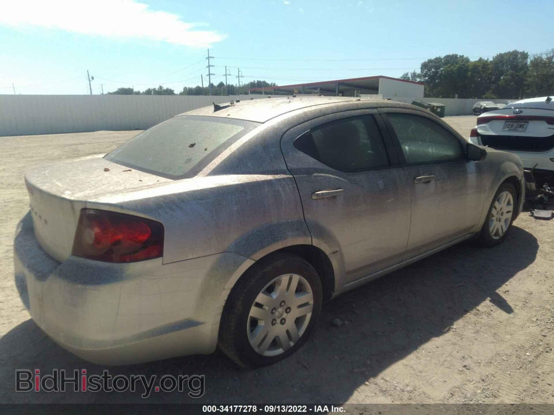 2012 DODGE AVENGER - VIN: 1C3CDZAB7CN227686 - Фото 4