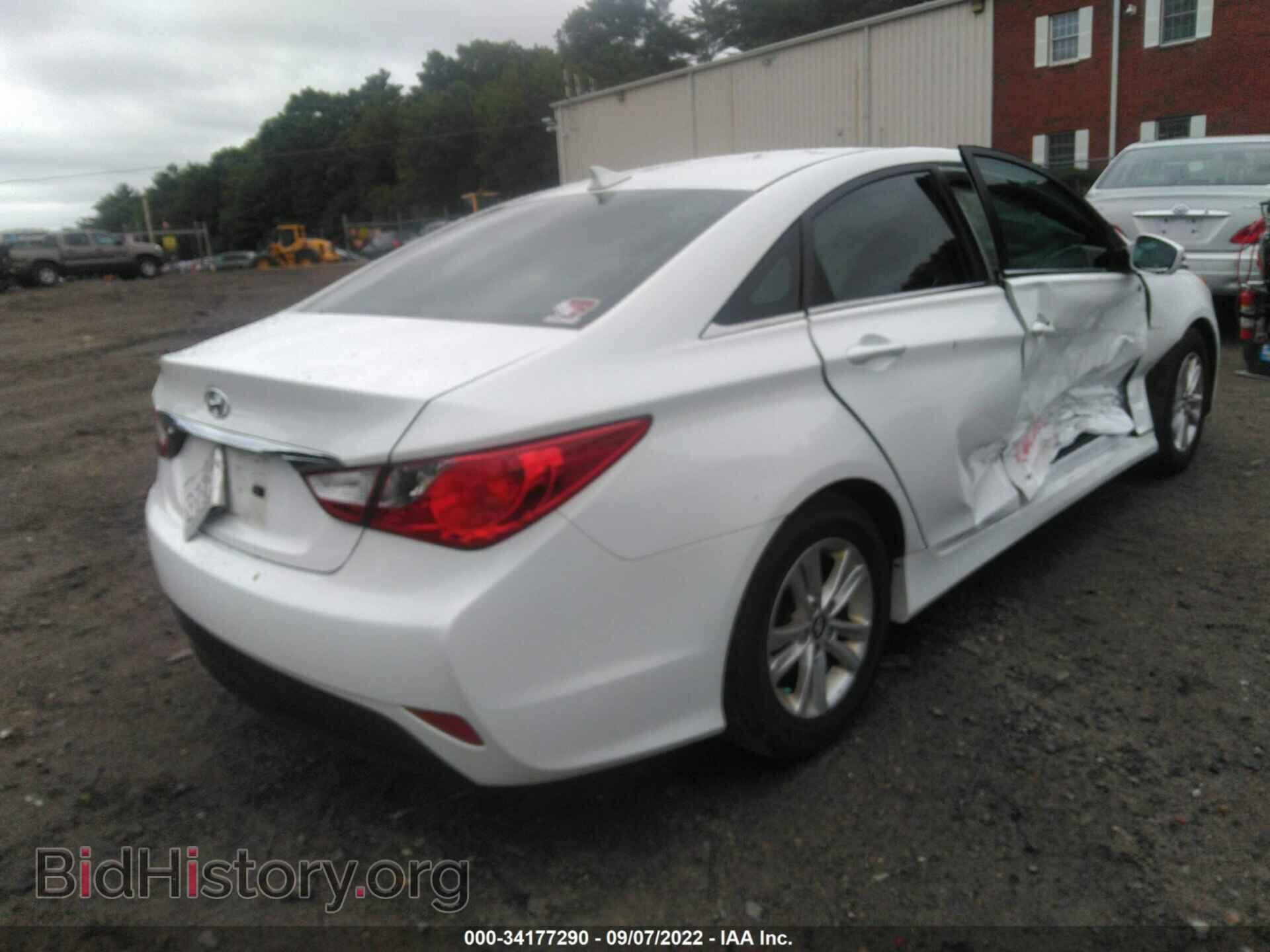 2014 HYUNDAI SONATA - VIN: 5NPEB4AC9EH864829 - Фото 4
