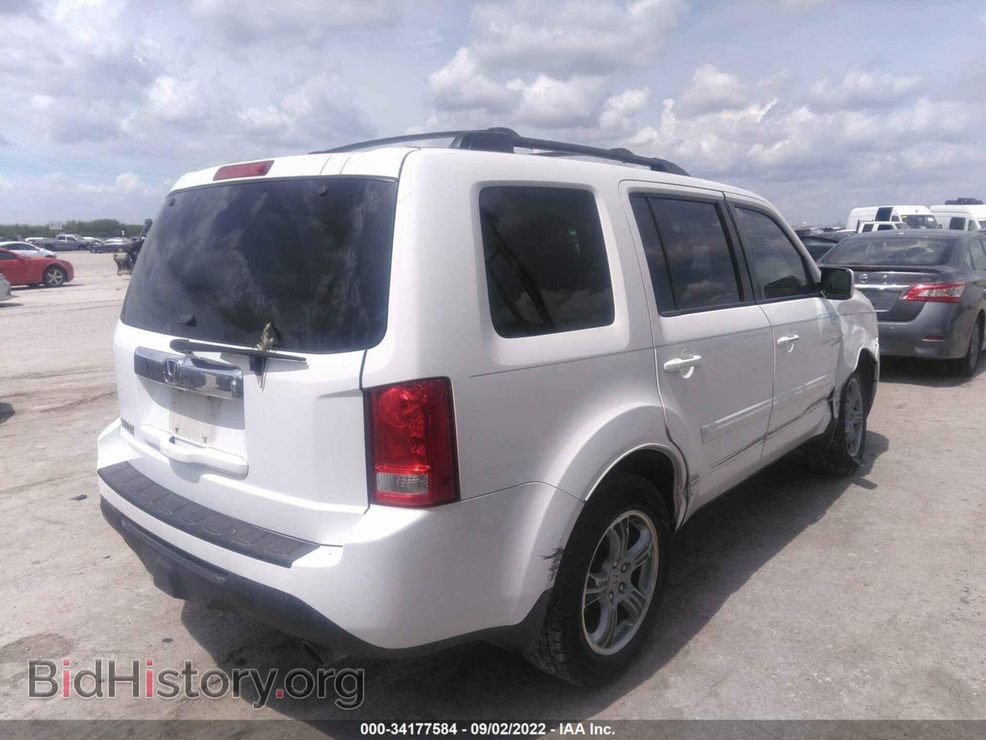 2012 HONDA PILOT - VIN: 5FNYF3H61CB012935 - Фото 4