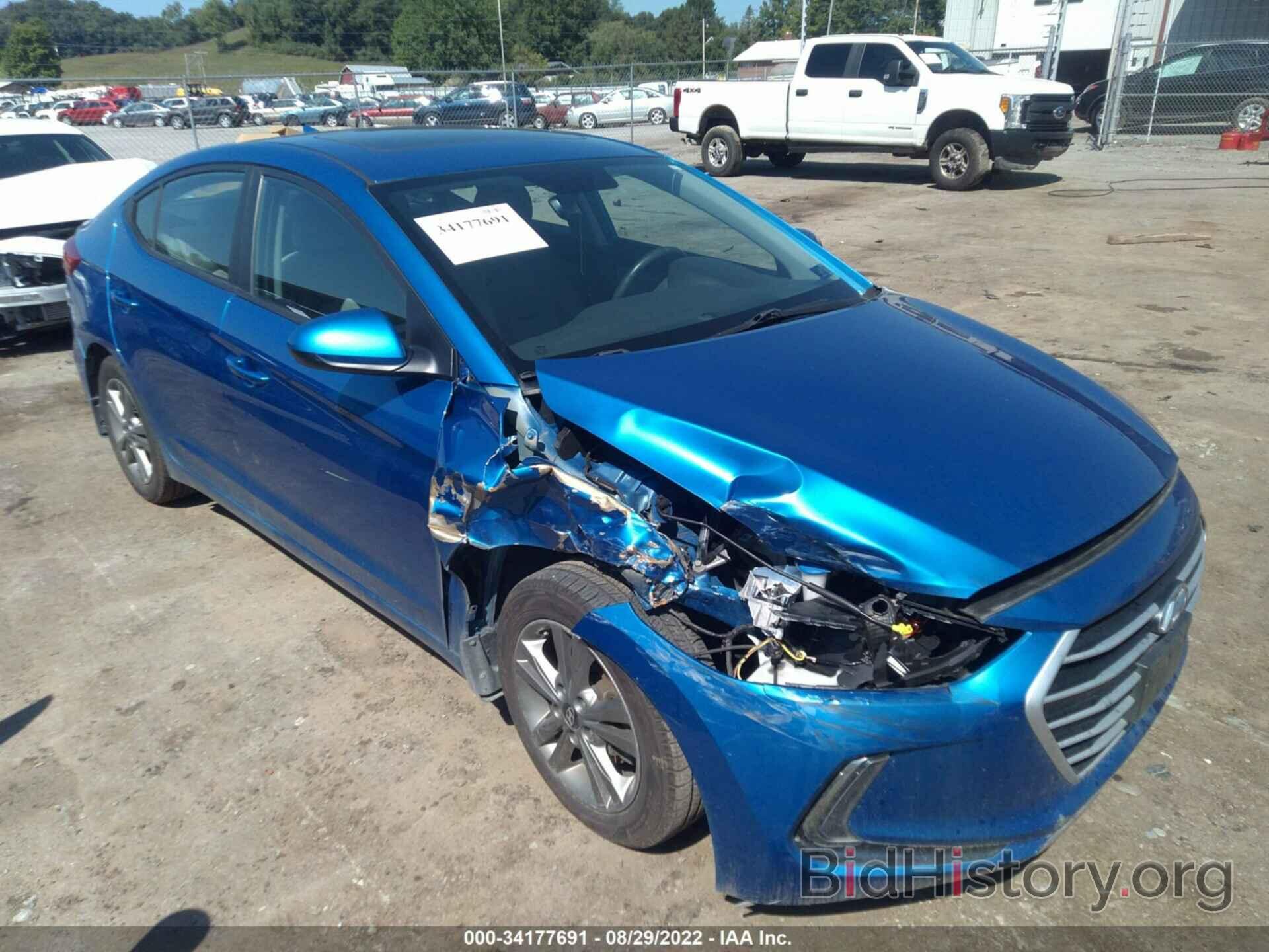 Photo 5NPD84LF7JH220483 - HYUNDAI ELANTRA 2018