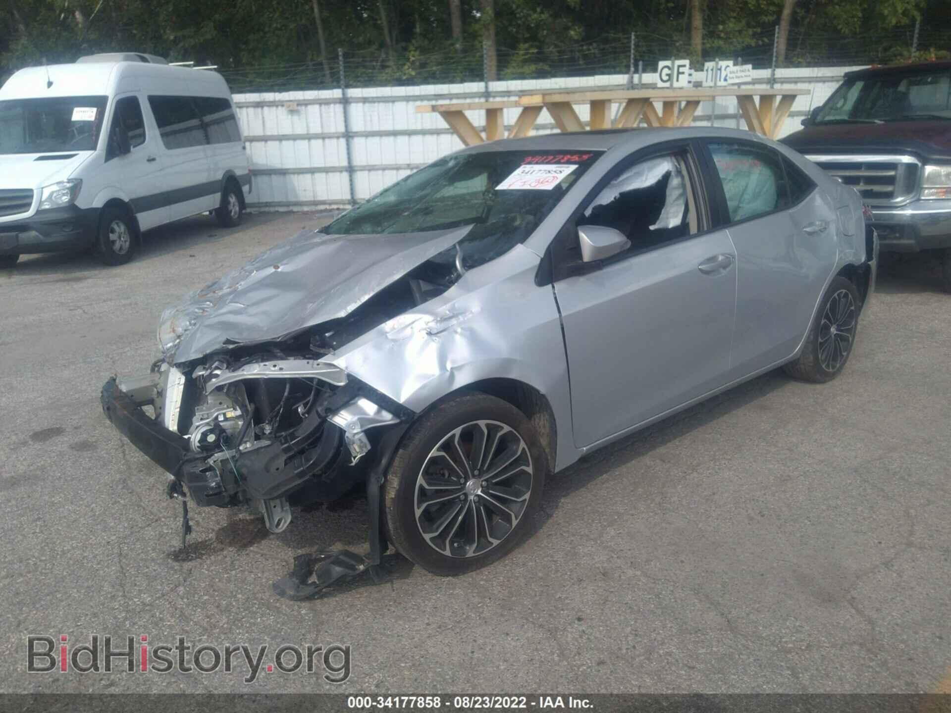 2014 TOYOTA COROLLA - VIN: 5YFBURHE2EP004968 - Фото 2