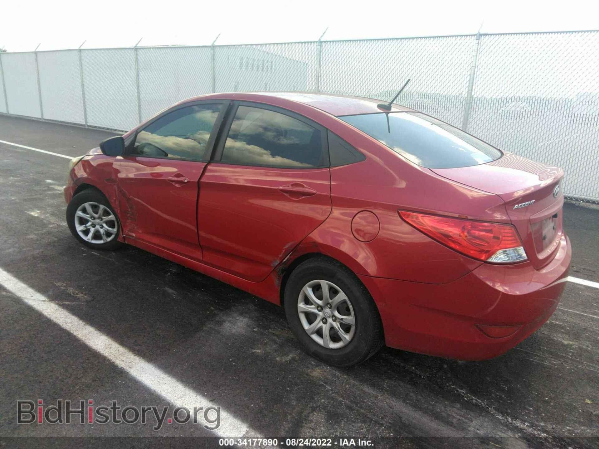 2012 HYUNDAI ACCENT - VIN: KMHCT4AE6CU182852 - Фото 3