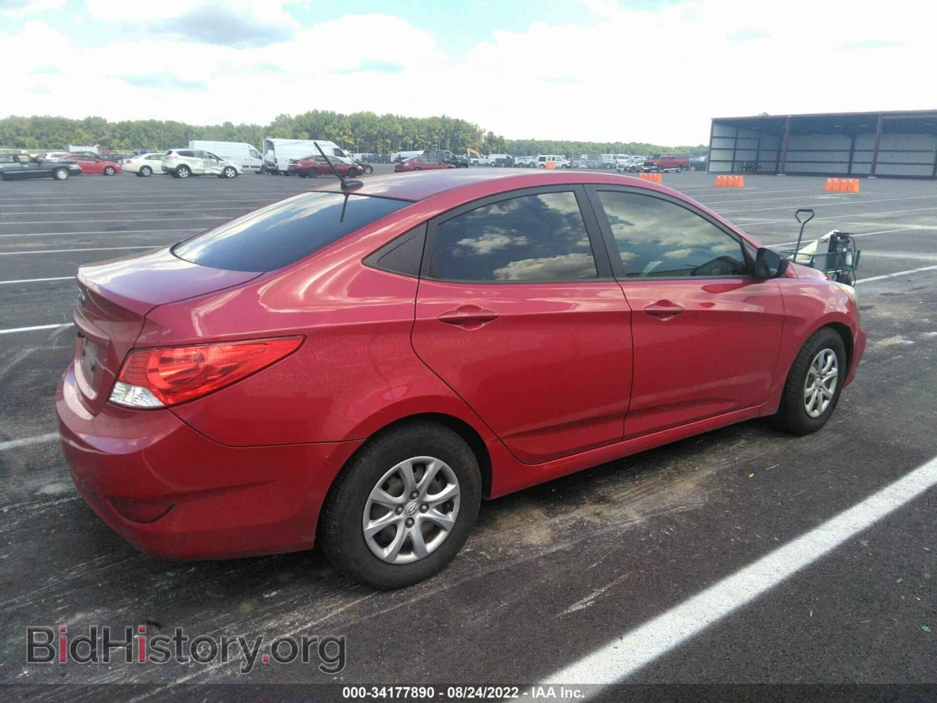 2012 HYUNDAI ACCENT - VIN: KMHCT4AE6CU182852 - Фото 4