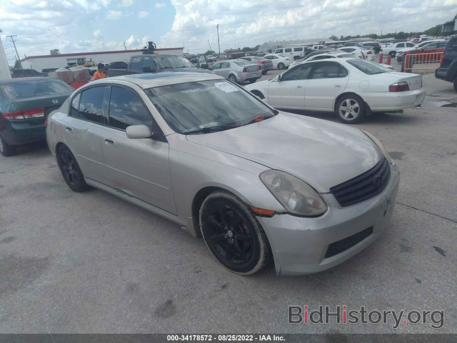 Photo JNKCV51E26M500456 - INFINITI G35 SEDAN 2006