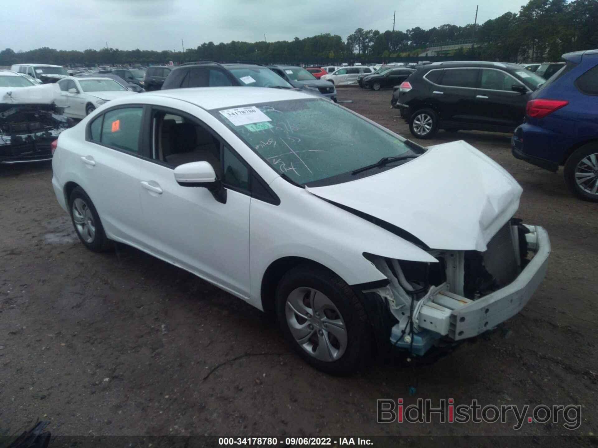 Photo 2HGFB2F53EH551918 - HONDA CIVIC SEDAN 2014