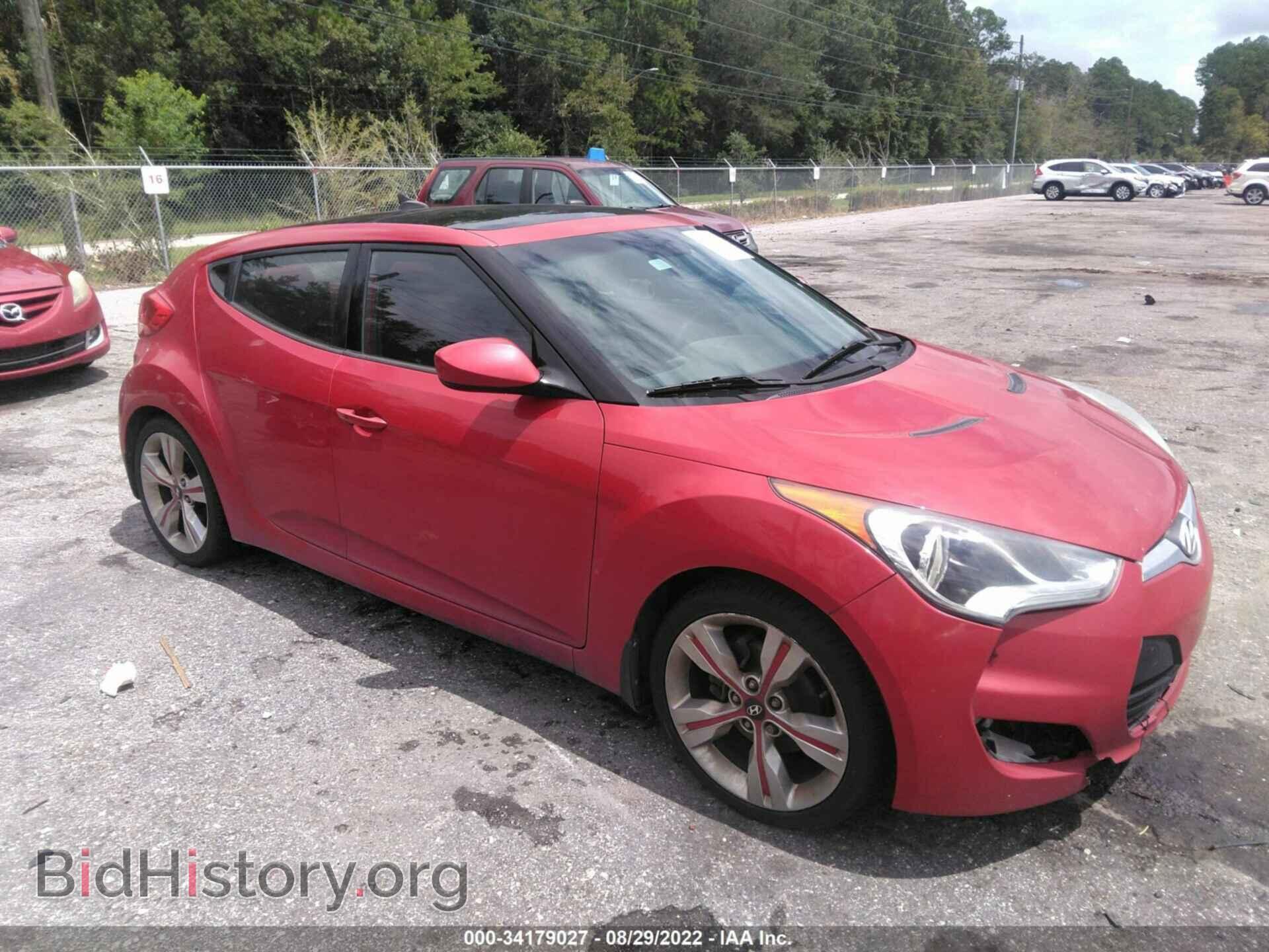 Photo KMHTC6AD9CU071330 - HYUNDAI VELOSTER 2012