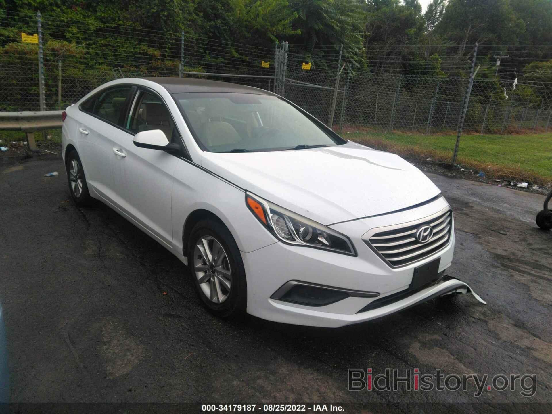 Photo 5NPE24AF5GH277105 - HYUNDAI SONATA 2016