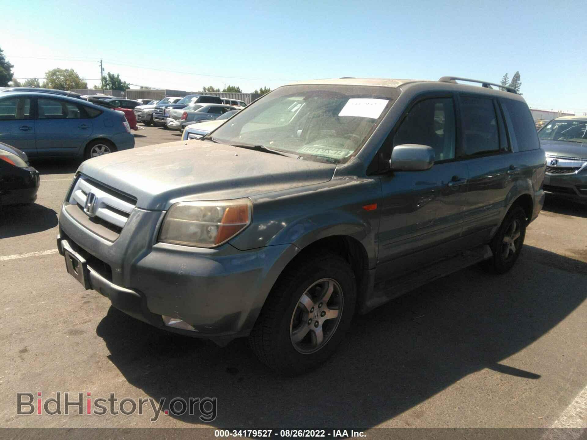 2007 HONDA PILOT - VIN: 2HKYF18627H501985 - Фото 2