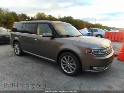 2013 Ford FLEX Limited, gray — VIN 2FMGK5D83DBD12125, IAAI