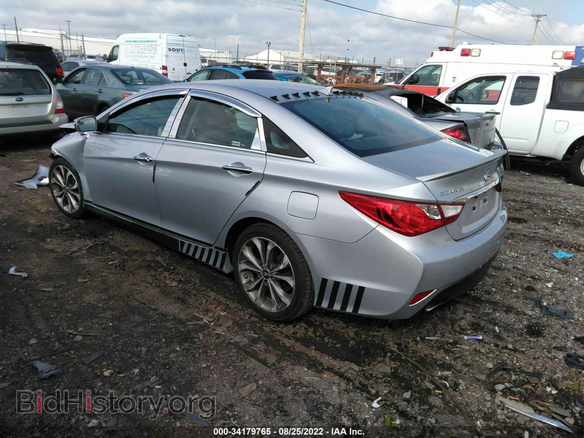 2014 HYUNDAI SONATA - VIN: 5NPEC4AB2EH924728 - Фото 3