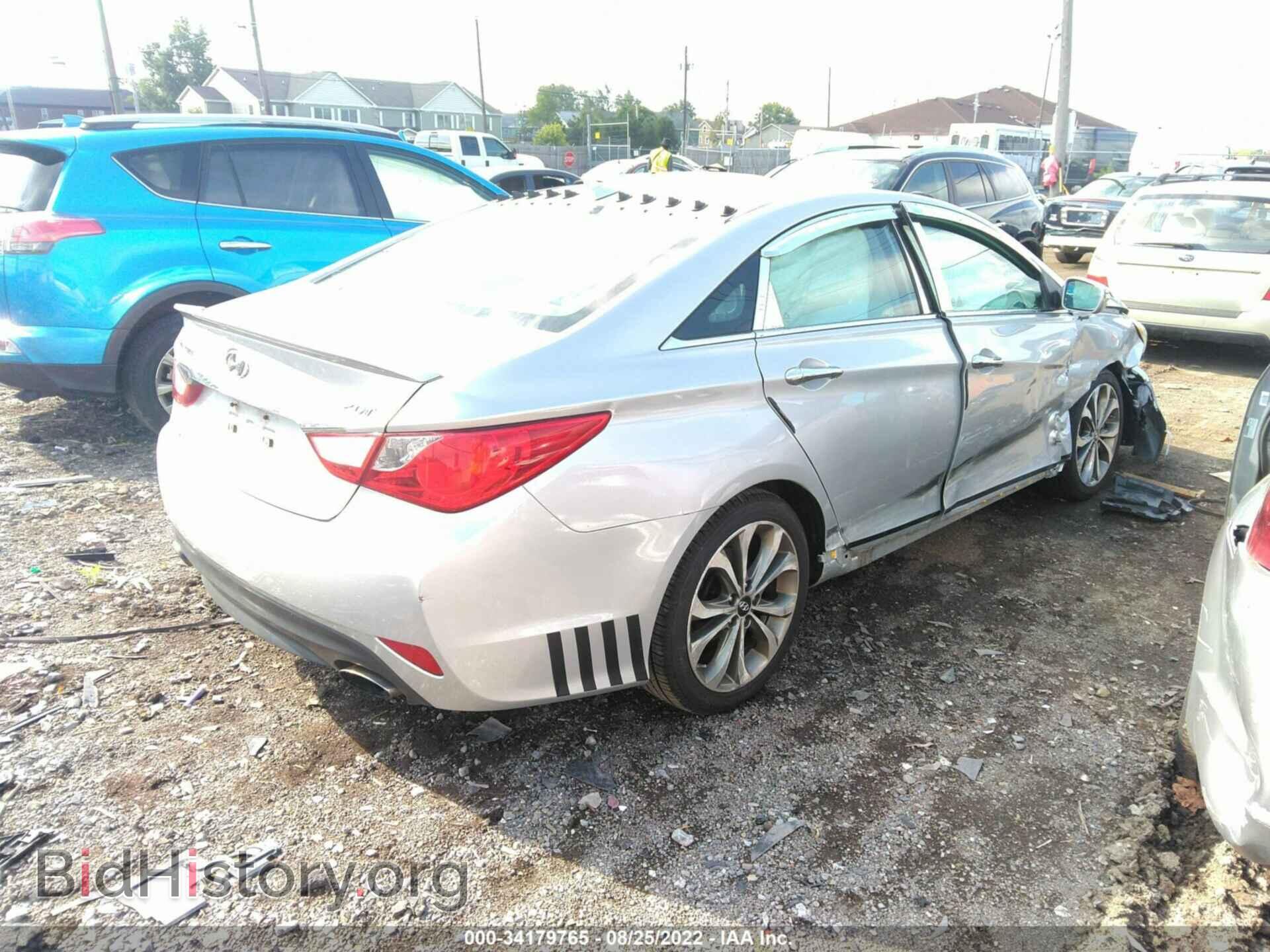 2014 HYUNDAI SONATA - VIN: 5NPEC4AB2EH924728 - Фото 4