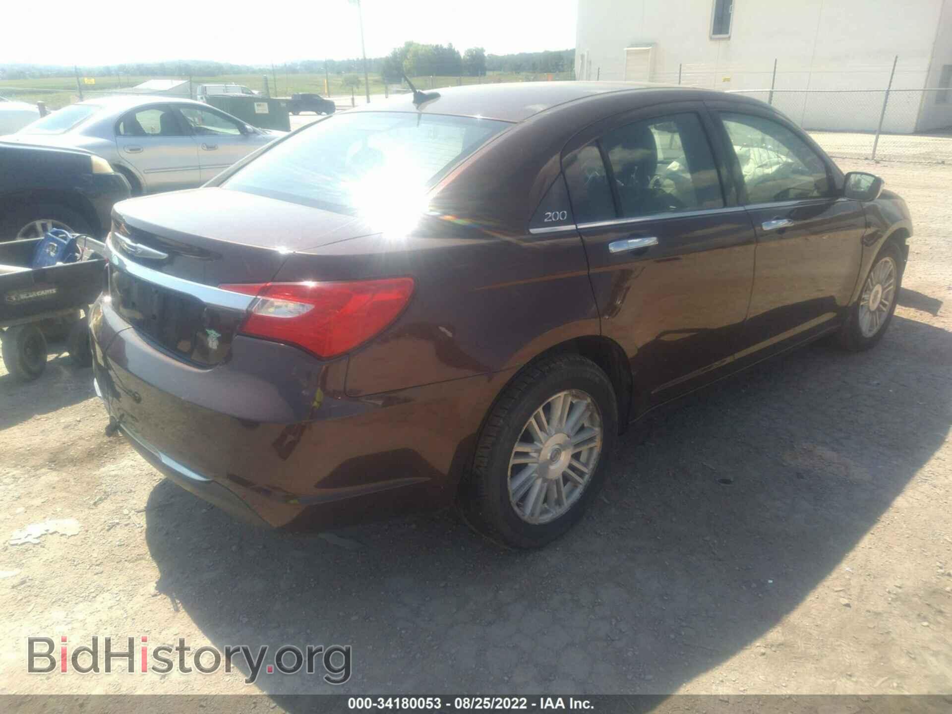 2012 CHRYSLER 200 - VIN: 1C3CCBCB2CN174046 - Фото 4