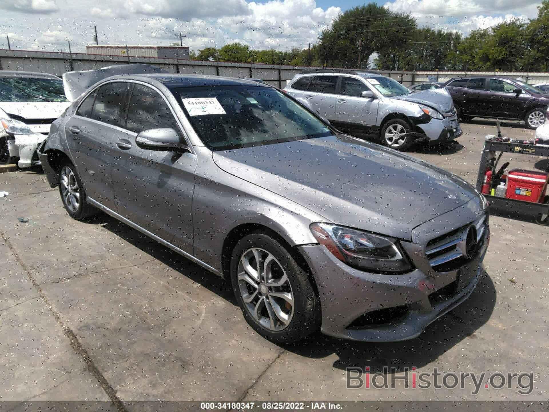 Photo 55SWF4KB9FU037054 - MERCEDES-BENZ C-CLASS 2015