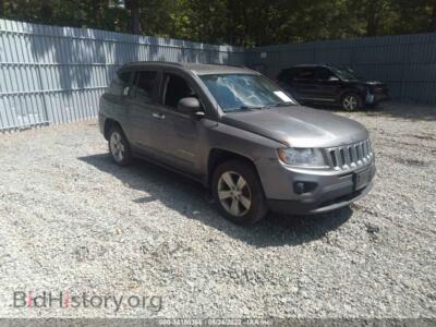 2011 Jeep COMPASS Latitude, серый — VIN 1J4NF1FB8BD218986, IAAI