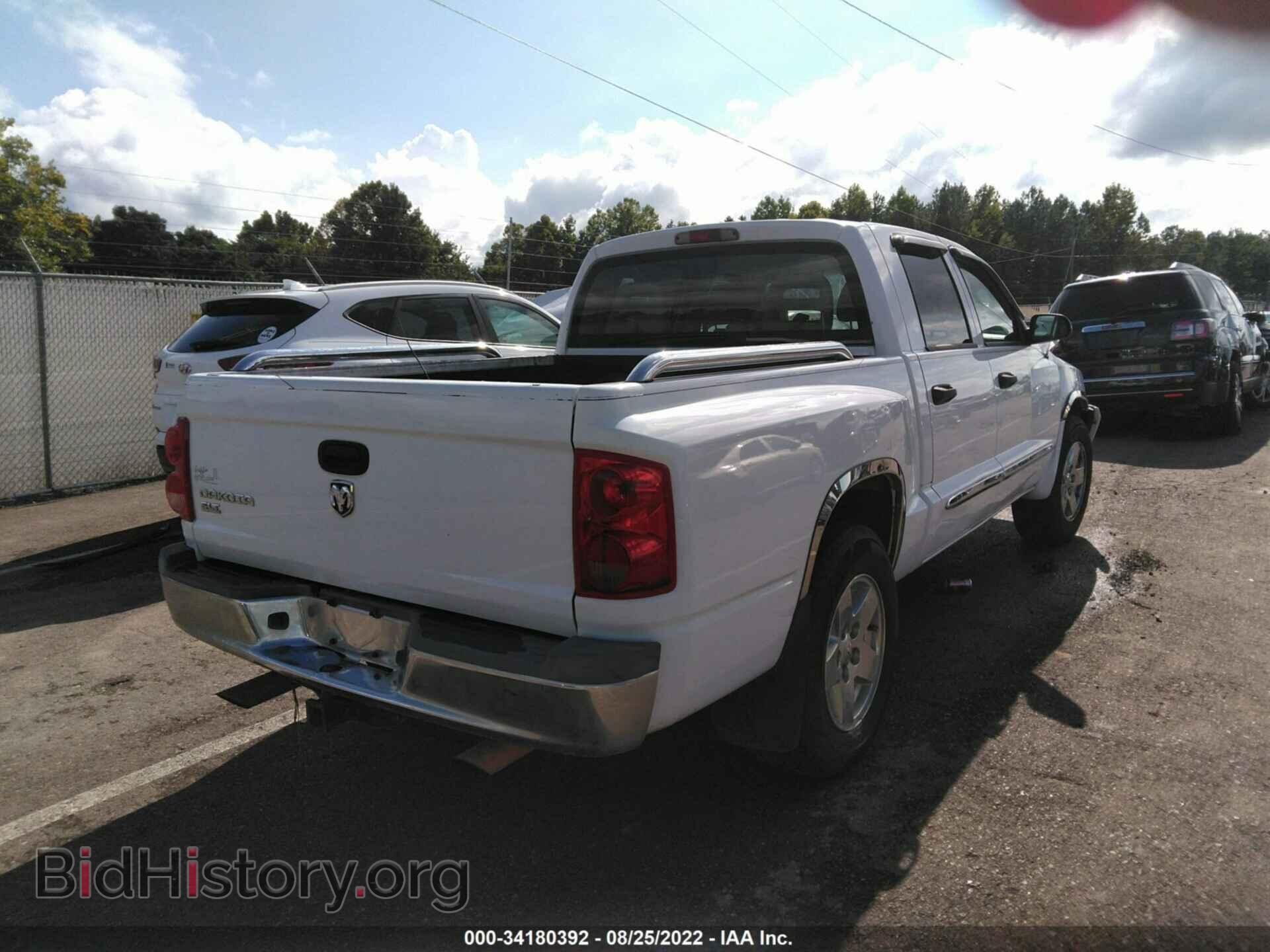 2006 DODGE DAKOTA - VIN: 1D7HE48K96S708929 - Фото 4