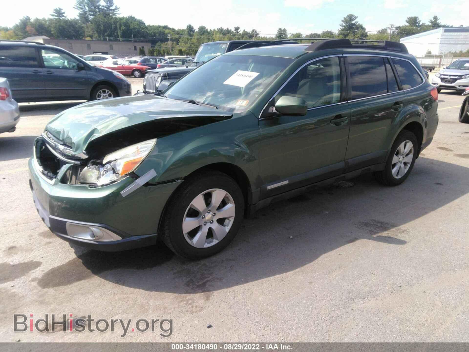 2011 SUBARU OUTBACK - VIN: 4S4BRBGC2B1331049 - Фото 2