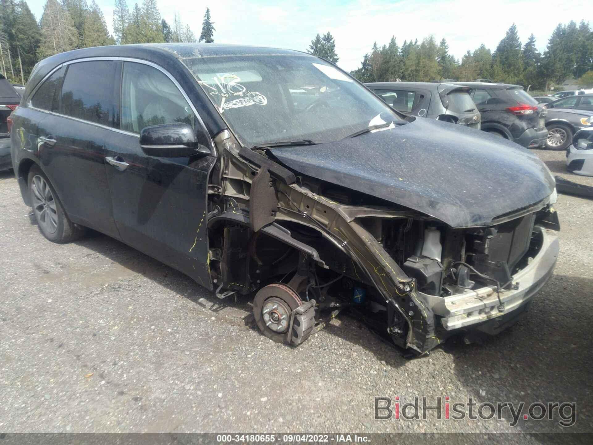 Photo 5FRYD4H63GB029526 - ACURA MDX 2016