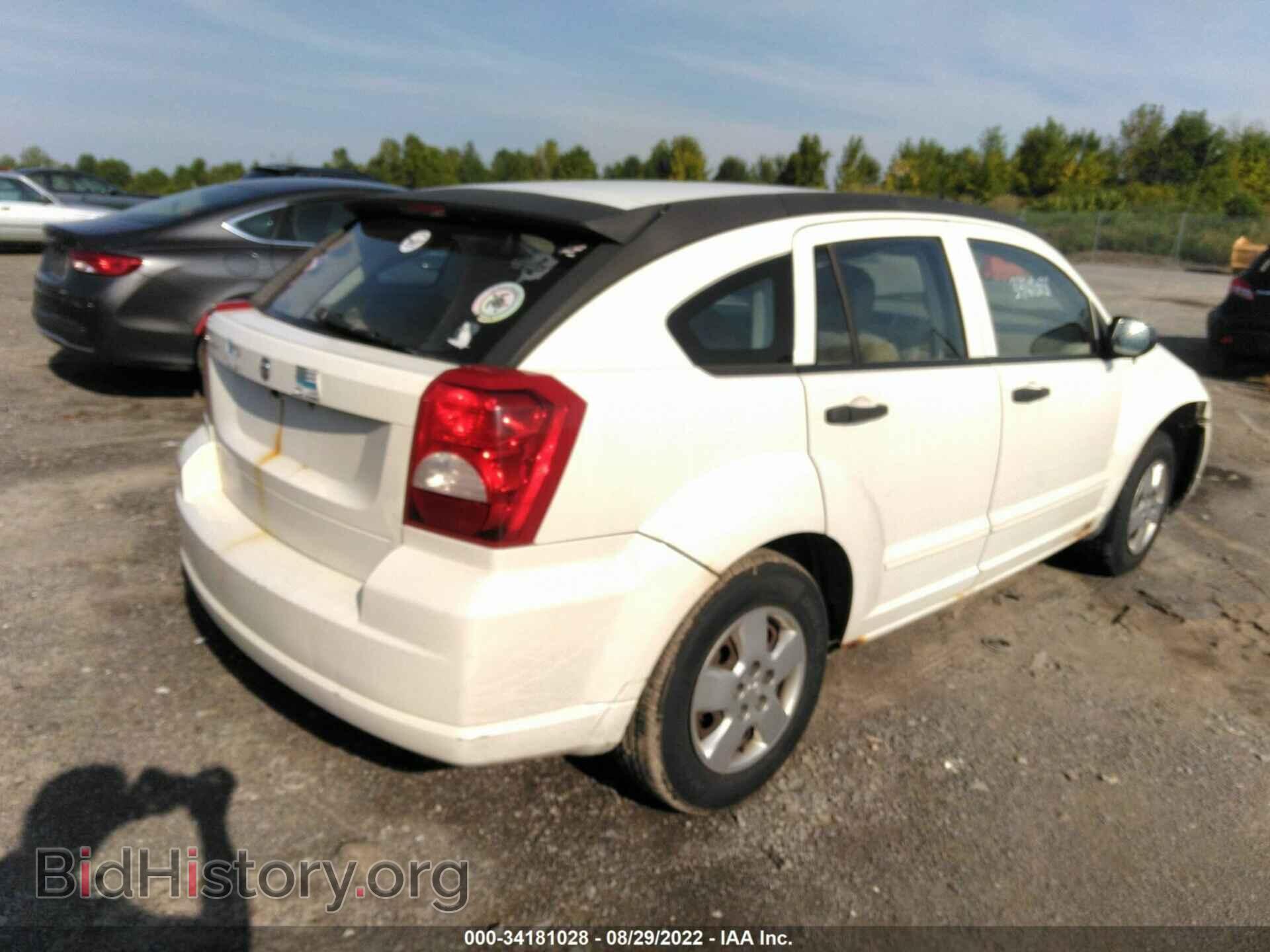 2007 DODGE CALIBER - VIN: 1B3HB28B97D522953 - Photo 4