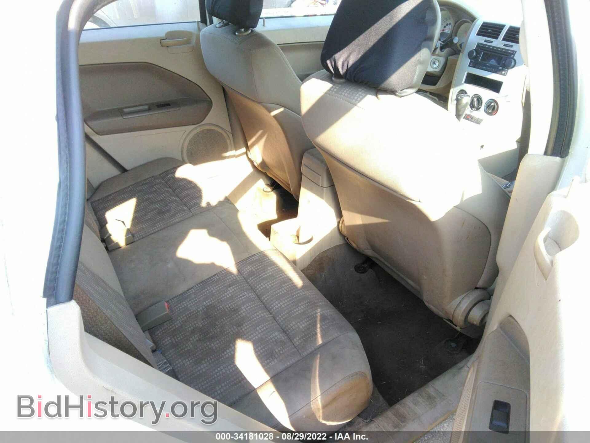 2007 DODGE CALIBER - VIN: 1B3HB28B97D522953 - Photo 8