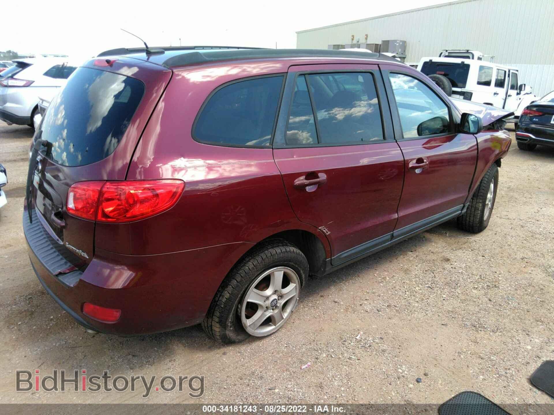 2009 HYUNDAI SANTA FE - VIN: 5NMSG13D49H249214 - Фото 4