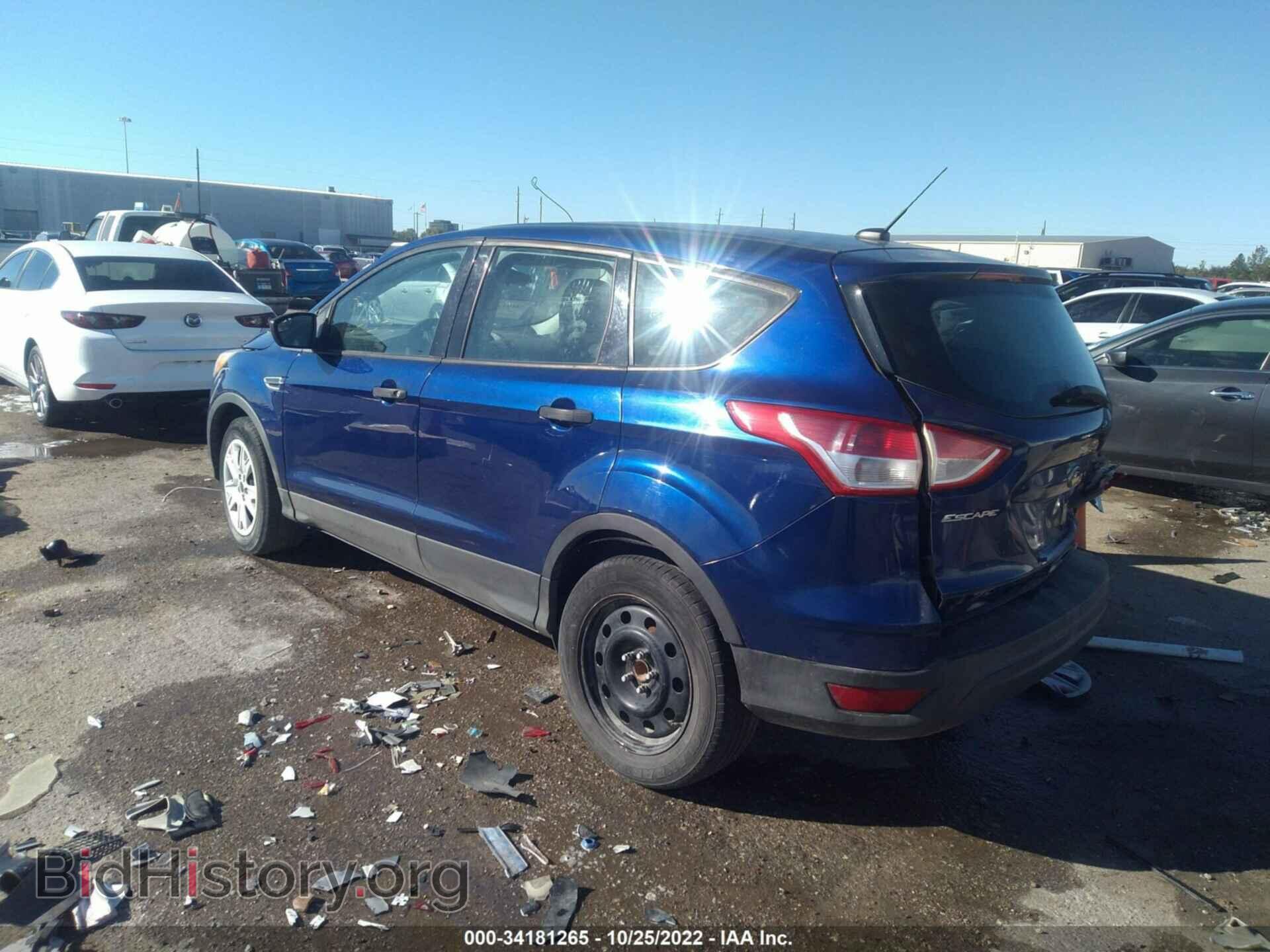 2014 FORD ESCAPE - VIN: 1FMCU0F7XEUA84054 - Фото 3
