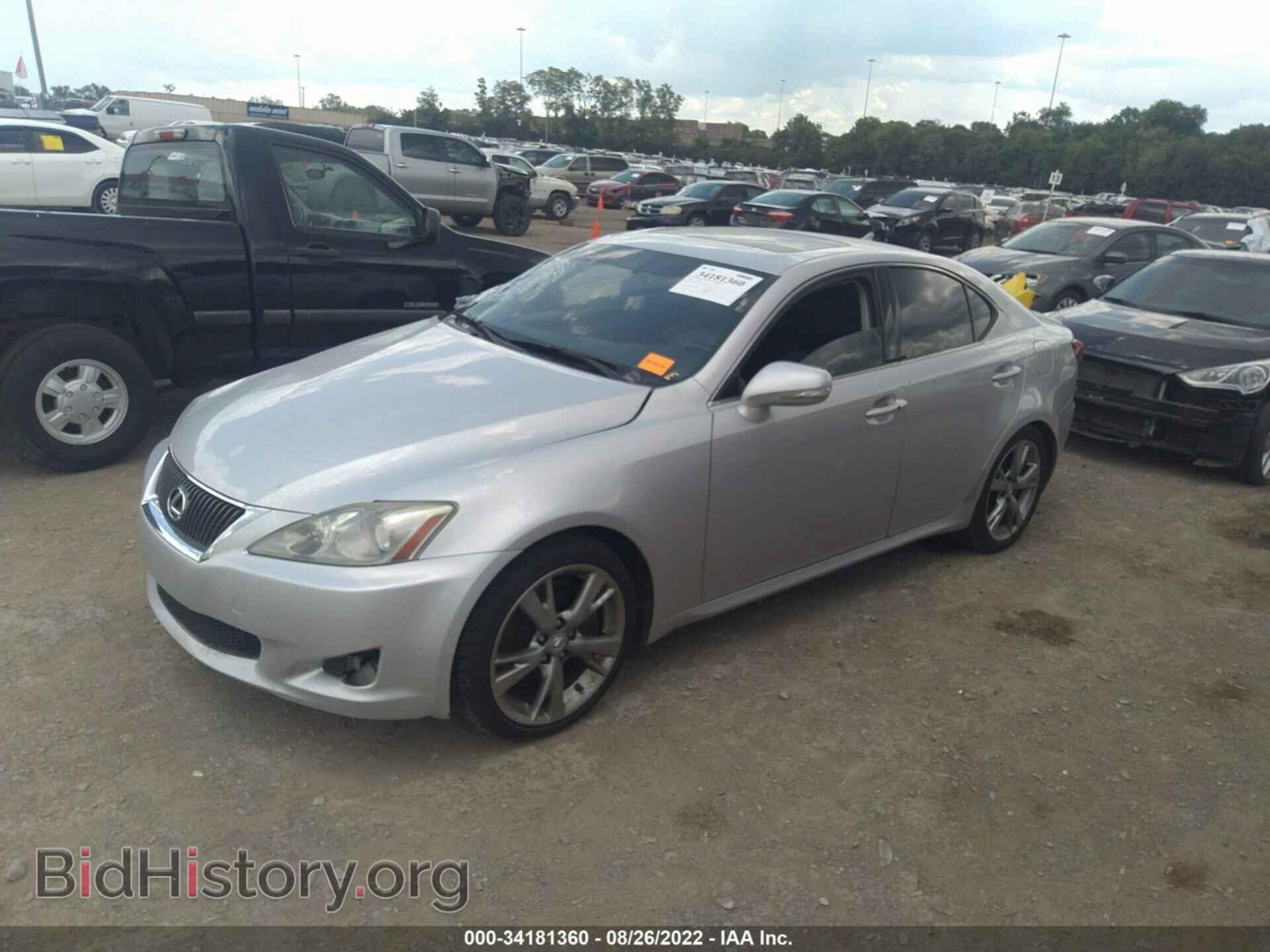 2010 LEXUS IS 350 - VIN: JTHBE5C24A2017702 - Фото 2