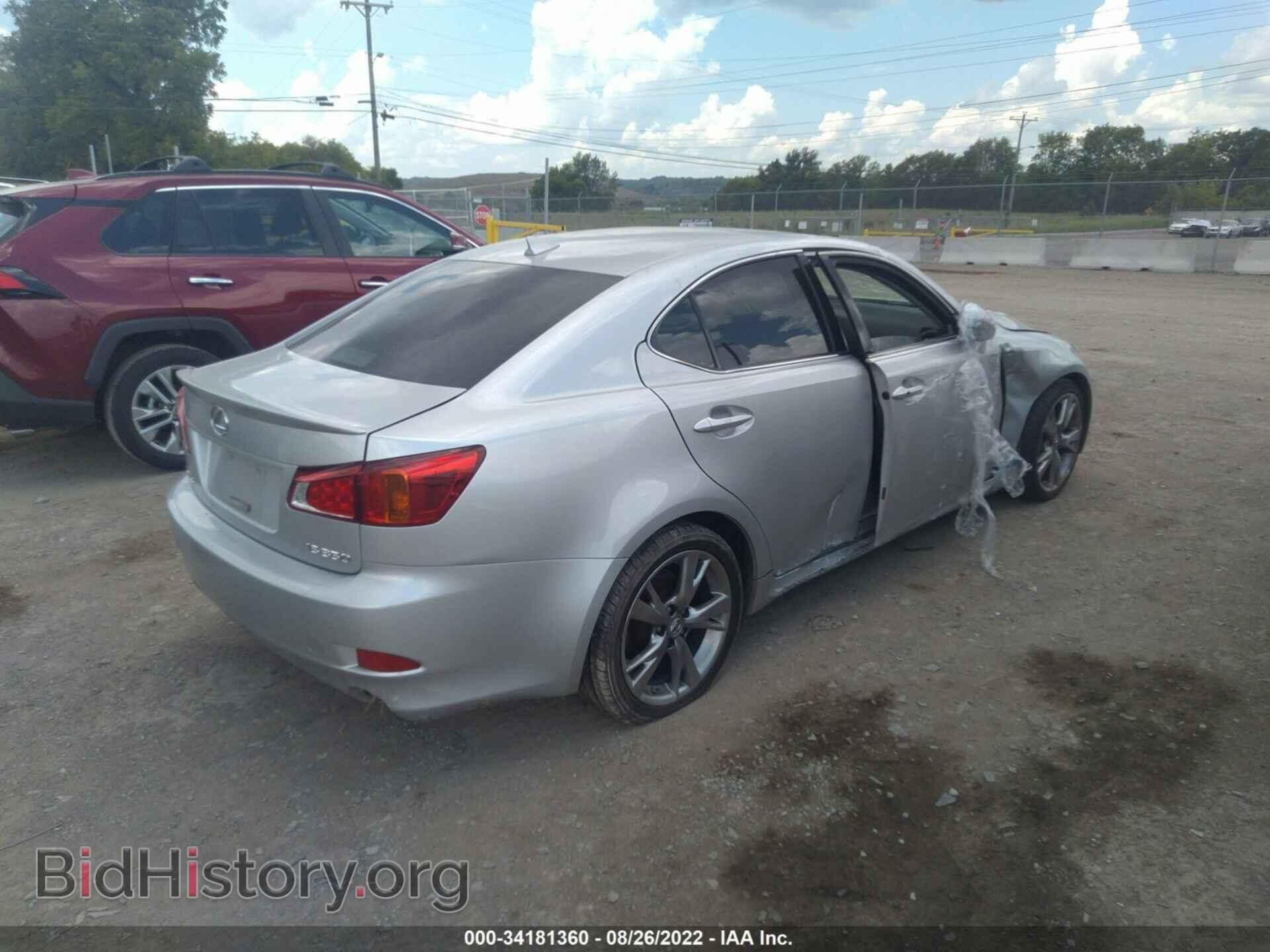 2010 LEXUS IS 350 - VIN: JTHBE5C24A2017702 - Фото 4