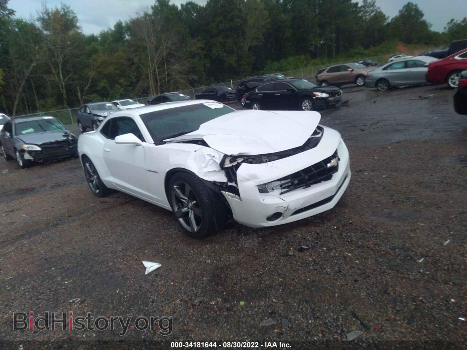 Фотография 2G1FB1E33C9100724 - CHEVROLET CAMARO 2012