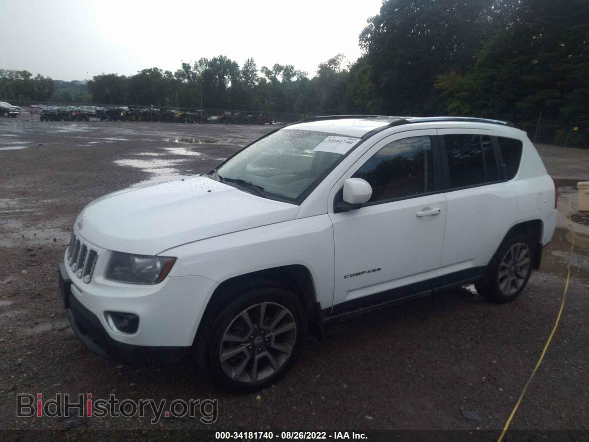2014 JEEP COMPASS - VIN: 1C4NJDCB7ED616446 - Фото 2