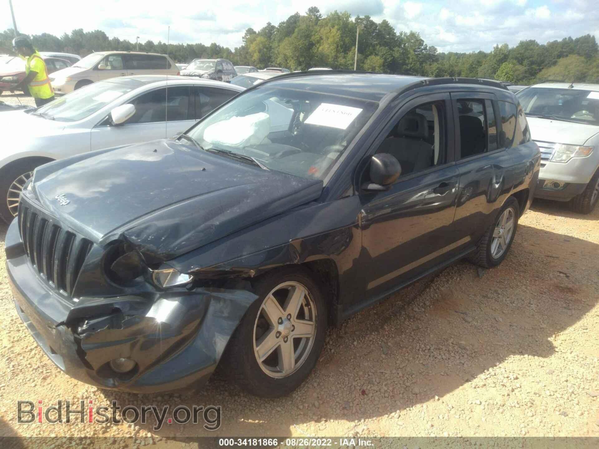 2007 JEEP COMPASS - VIN: 1J8FF47W77D122392 - Фото 2