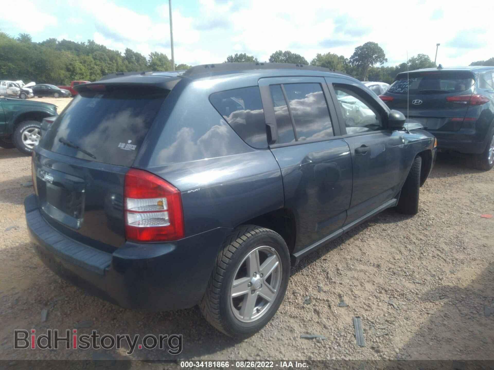2007 JEEP COMPASS - VIN: 1J8FF47W77D122392 - Фото 4