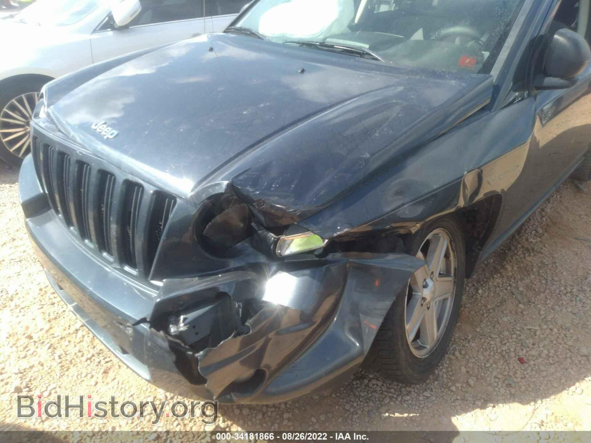 2007 JEEP COMPASS - VIN: 1J8FF47W77D122392 - Фото 6
