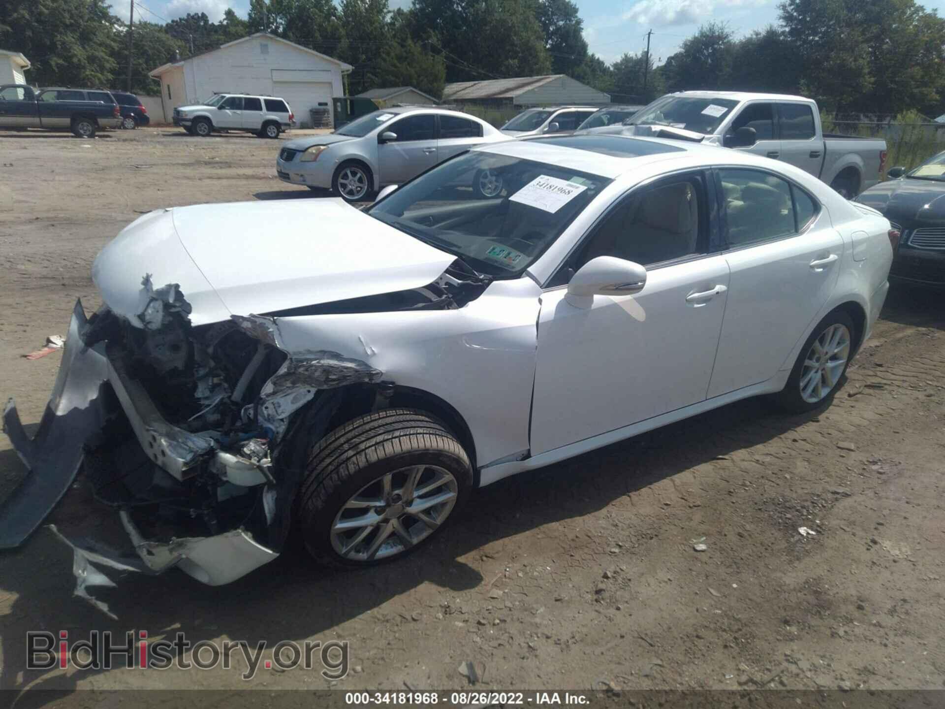 2011 LEXUS IS 350 - VIN: JTHCE5C24B5001620 - Photo 2