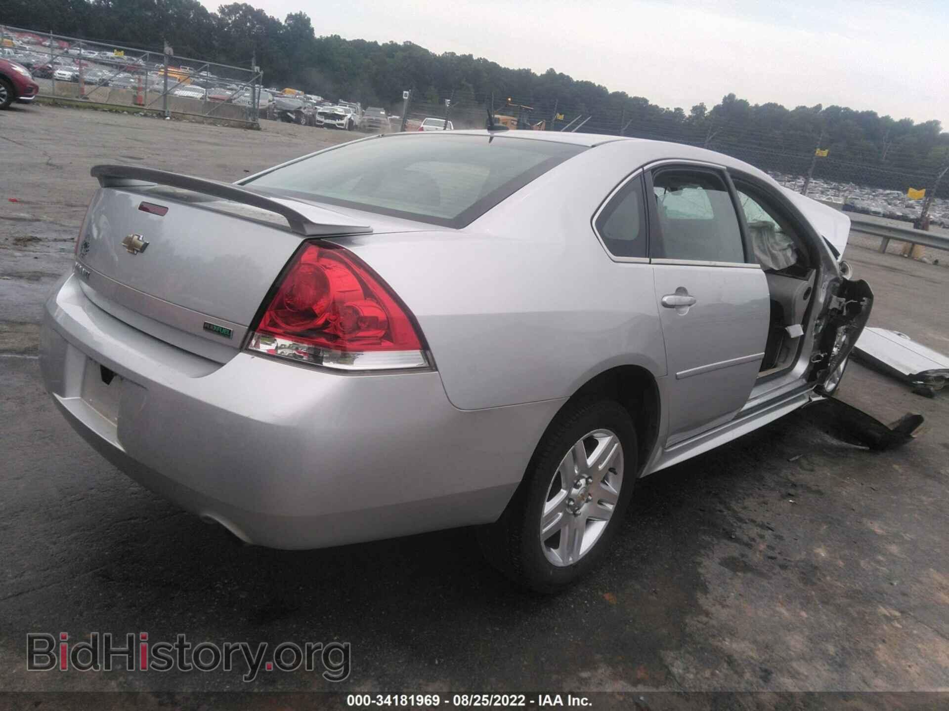 2012 CHEVROLET IMPALA - VIN: 2G1WB5E34C1125041 - Фото 4