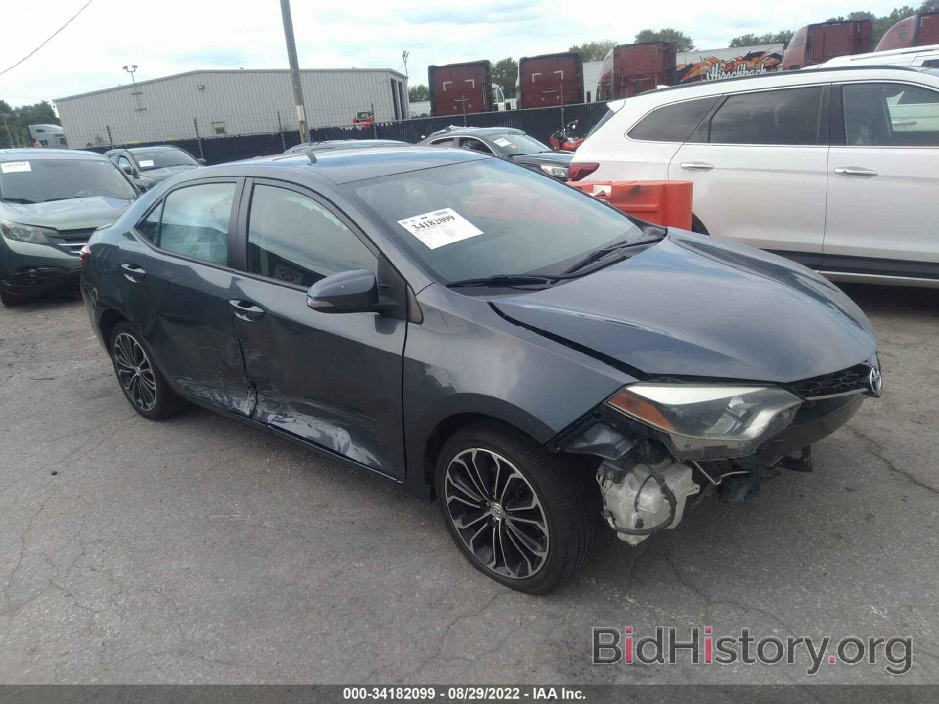 Photo 5YFBURHE8EP103343 - TOYOTA COROLLA 2014