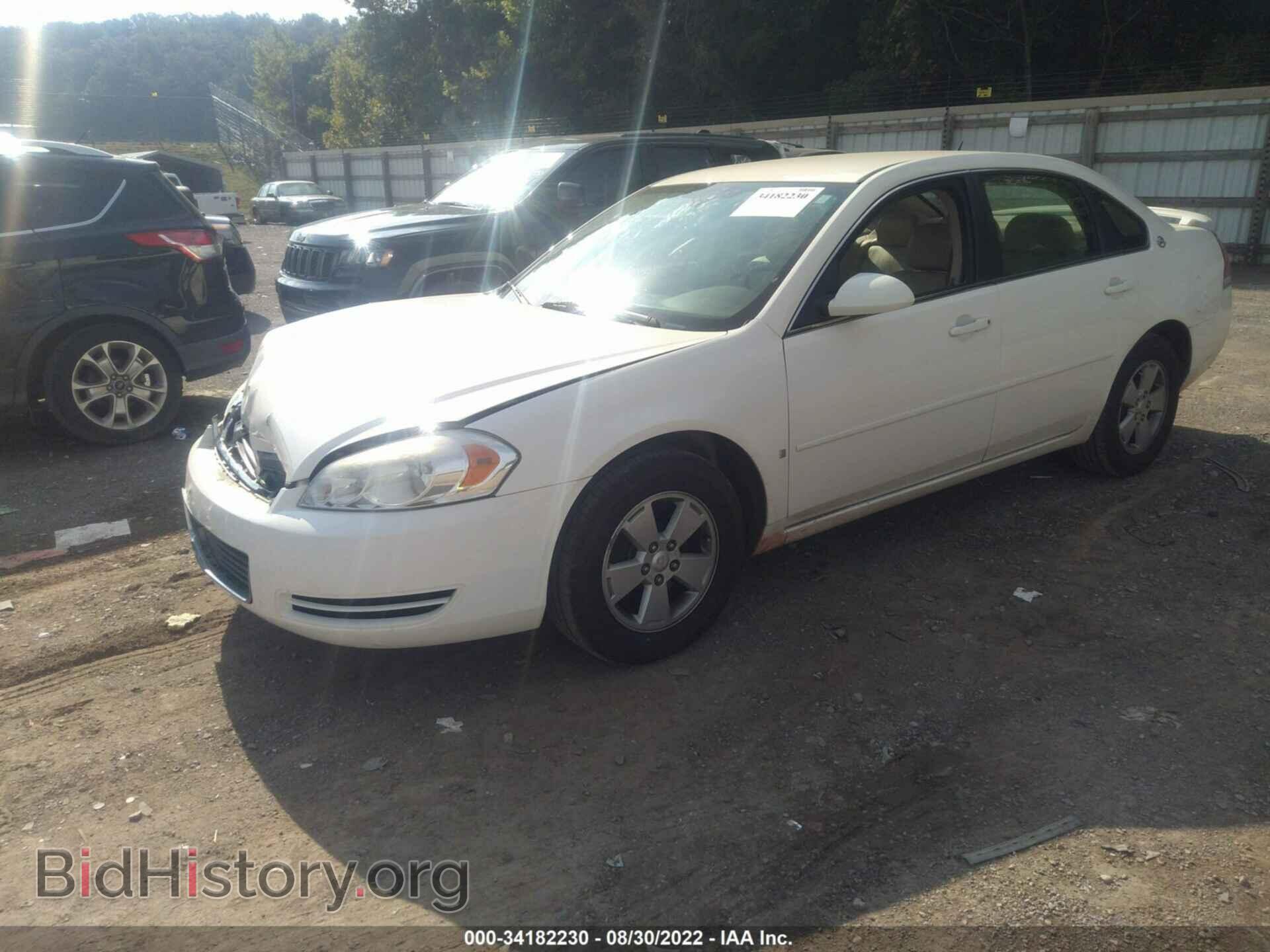 2008 CHEVROLET IMPALA - VIN: 2G1WT58K081366909 - Фото 2