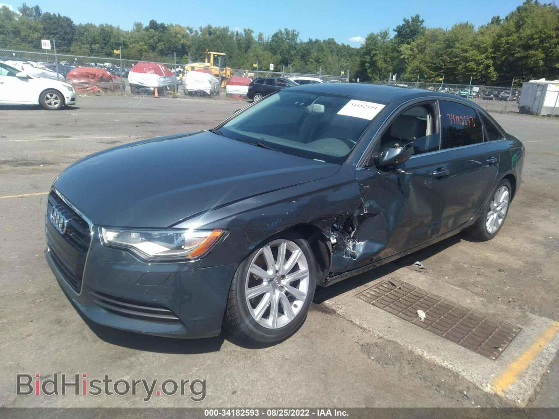 2013 AUDI A6 - VIN: WAUGFAFC2DN138309 - Фото 2