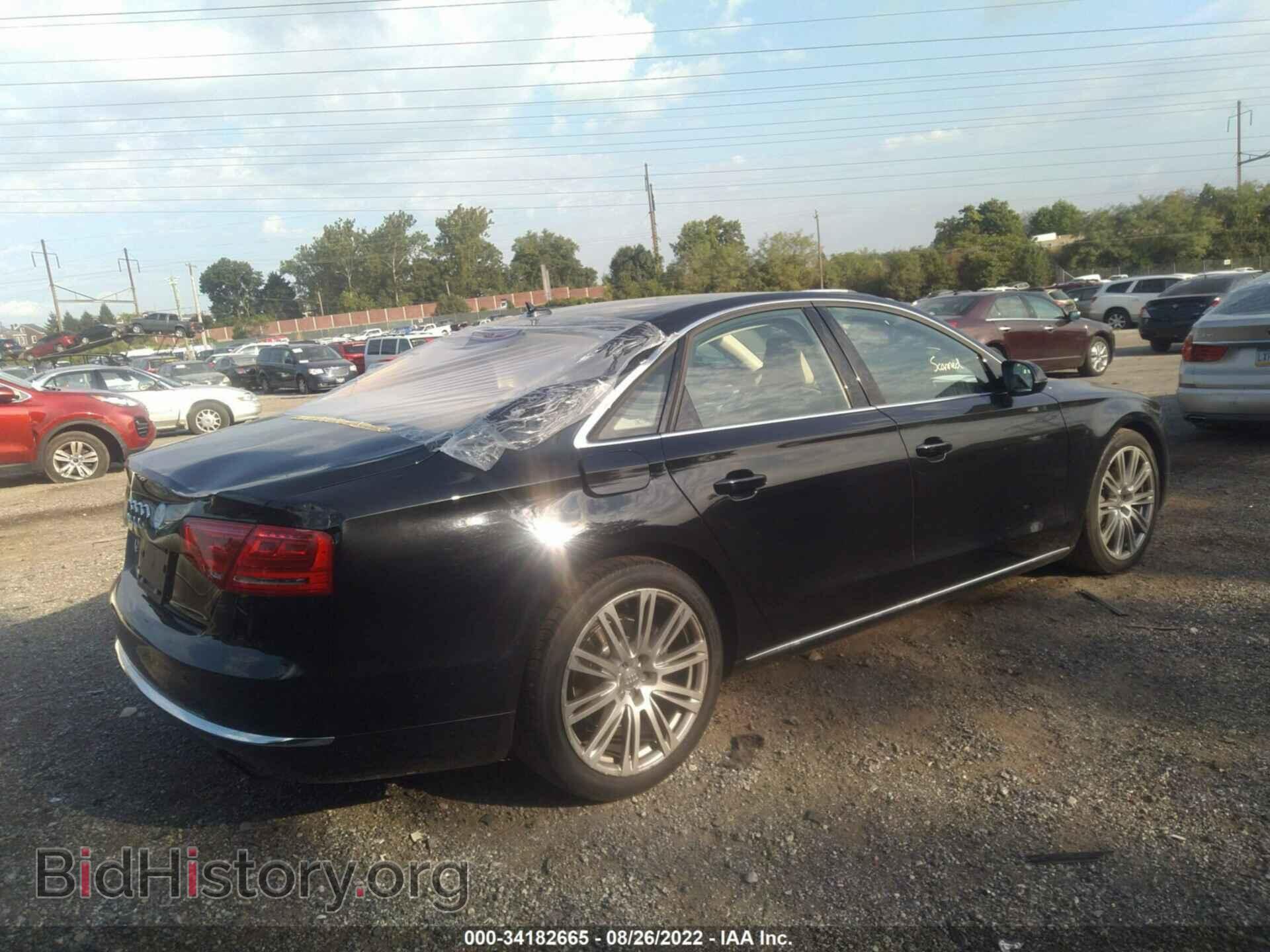 2014 AUDI A8 - VIN: WAUAGAFD9EN003616 - Фото 4