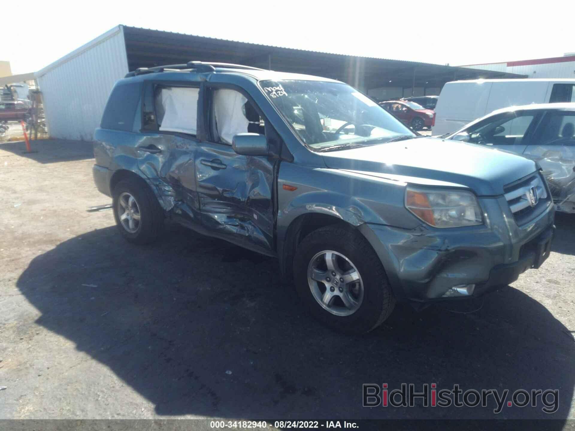 Photo 5FNYF28556B008456 - HONDA PILOT 2006