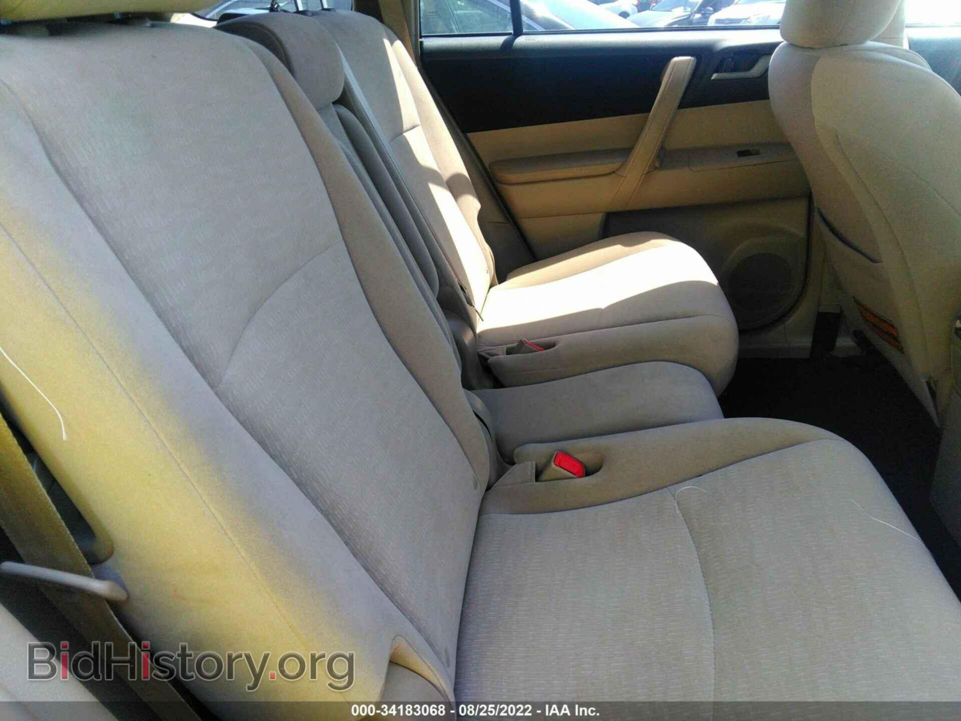 2013 TOYOTA HIGHLANDER - VIN: 5TDZK3EH8DS093788 - Фото 8