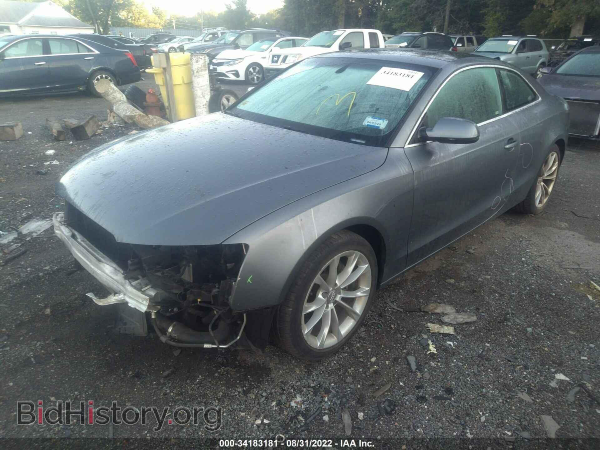2013 AUDI A5 - VIN: WAUCFAFR8DA022204 - Photo 2