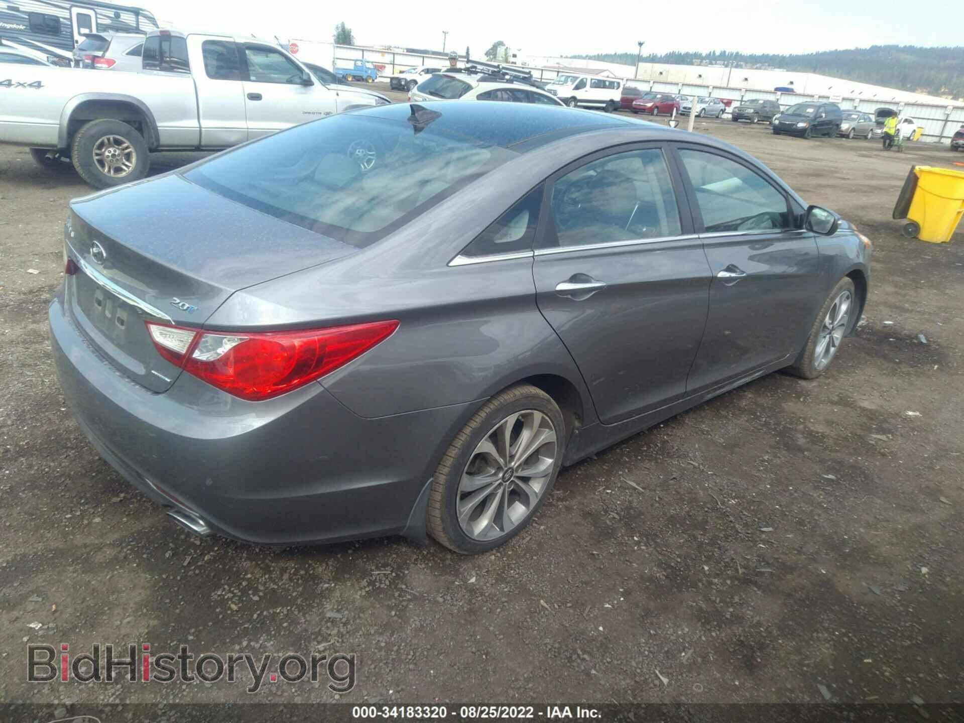 2013 HYUNDAI SONATA - VIN: 5NPEC4AB0DH617489 - Photo 4