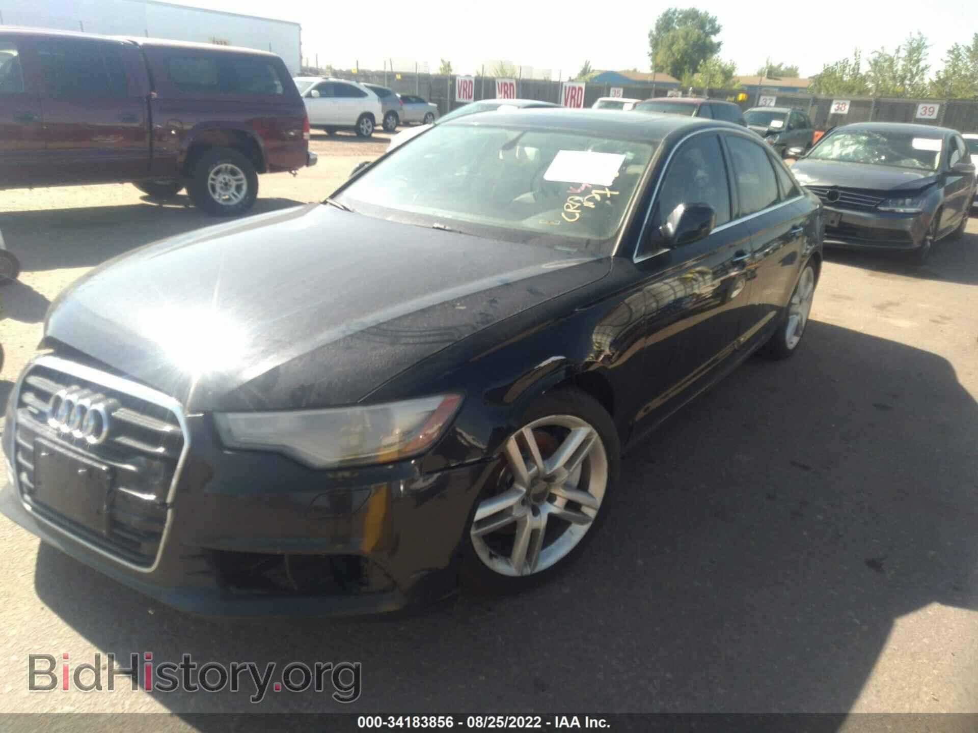 2014 AUDI A6 - VIN: WAUGFAFC0EN026500 - Фото 2