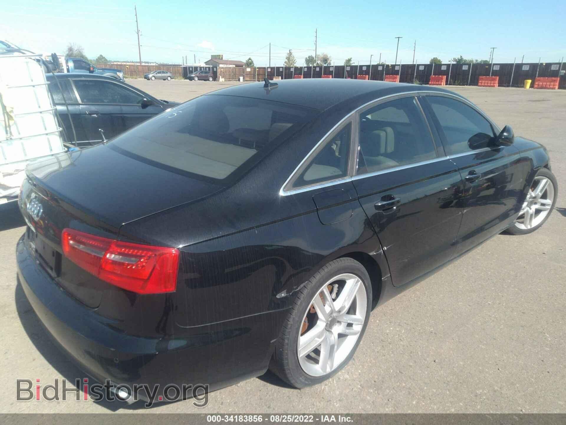 2014 AUDI A6 - VIN: WAUGFAFC0EN026500 - Фото 4