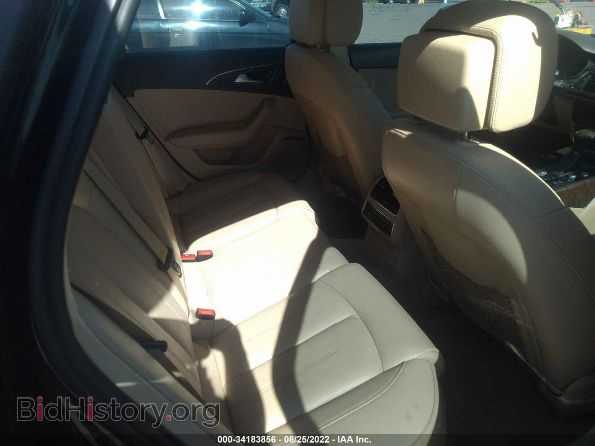 2014 AUDI A6 - VIN: WAUGFAFC0EN026500 - Фото 8