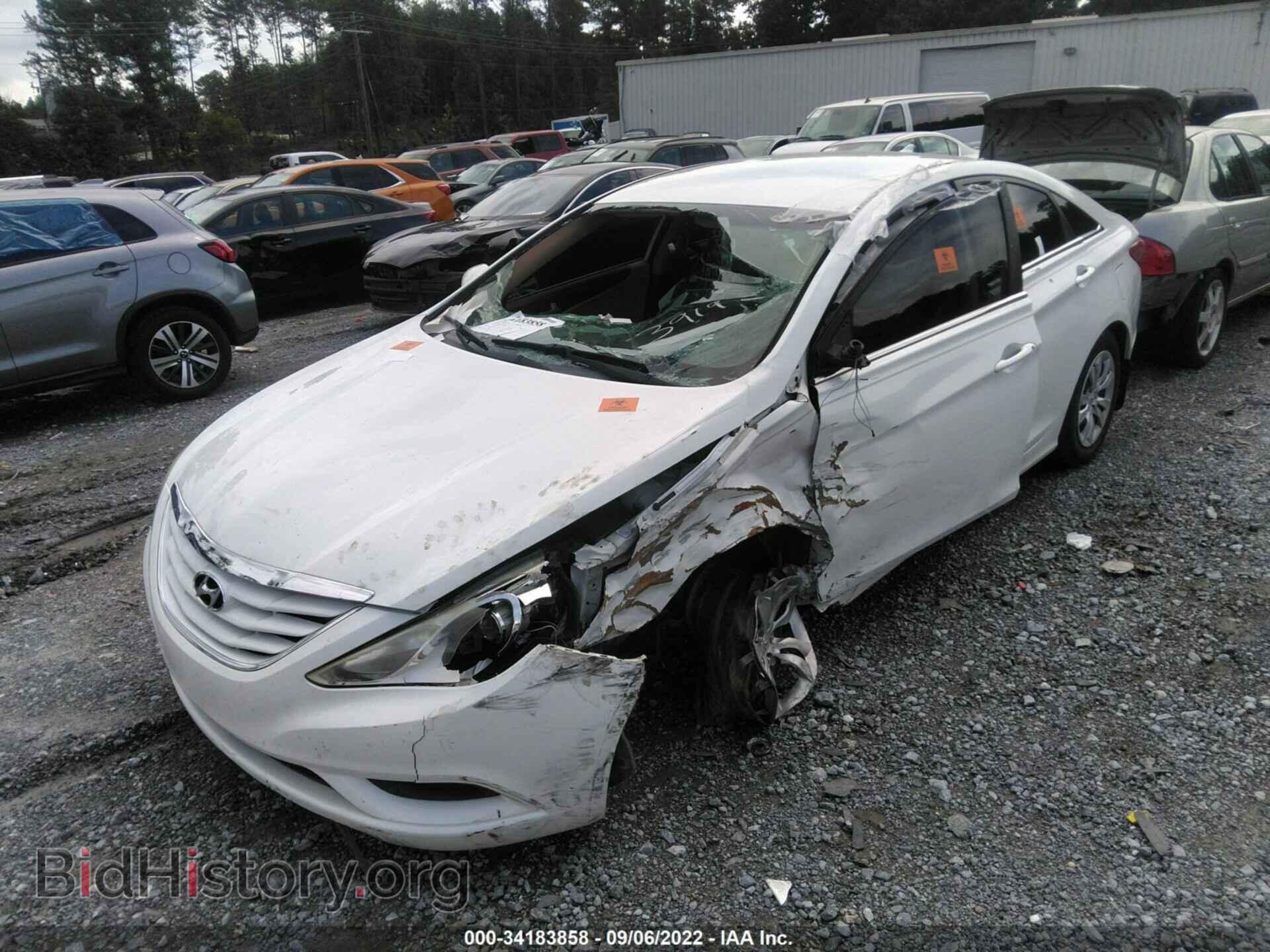 2012 HYUNDAI SONATA - VIN: 5NPEB4AC6CH343919 - Фото 2