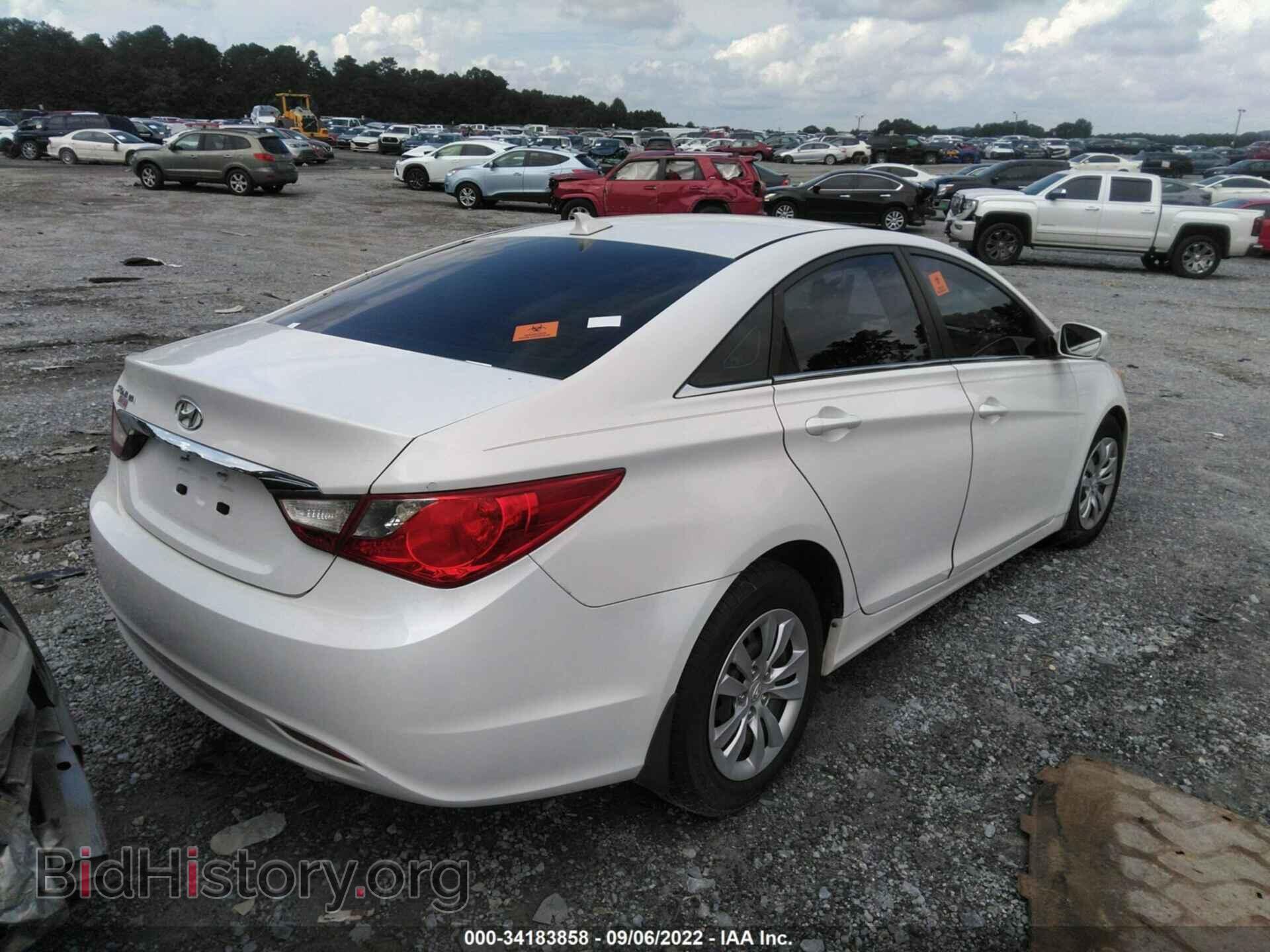 2012 HYUNDAI SONATA - VIN: 5NPEB4AC6CH343919 - Фото 4